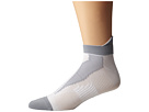 Nike Elite Run Lightweight No Show (White/Wolf Grey/White)
