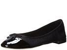 Cole Haan Sarina Ballet (Black Snake Embossed/Patent)