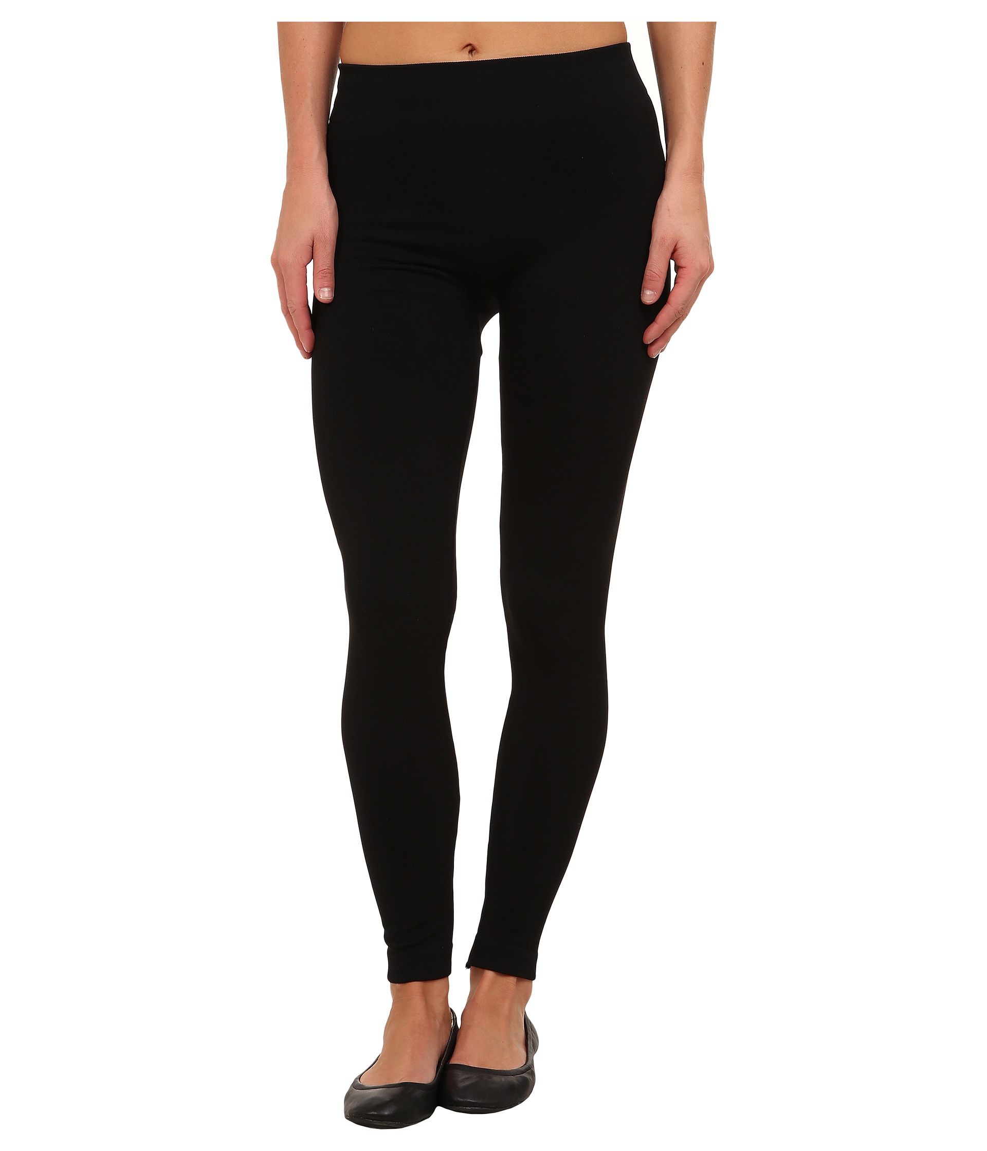 Steve Madden Faux Fur Lined Legging Black - Zappos Free Shipping ...