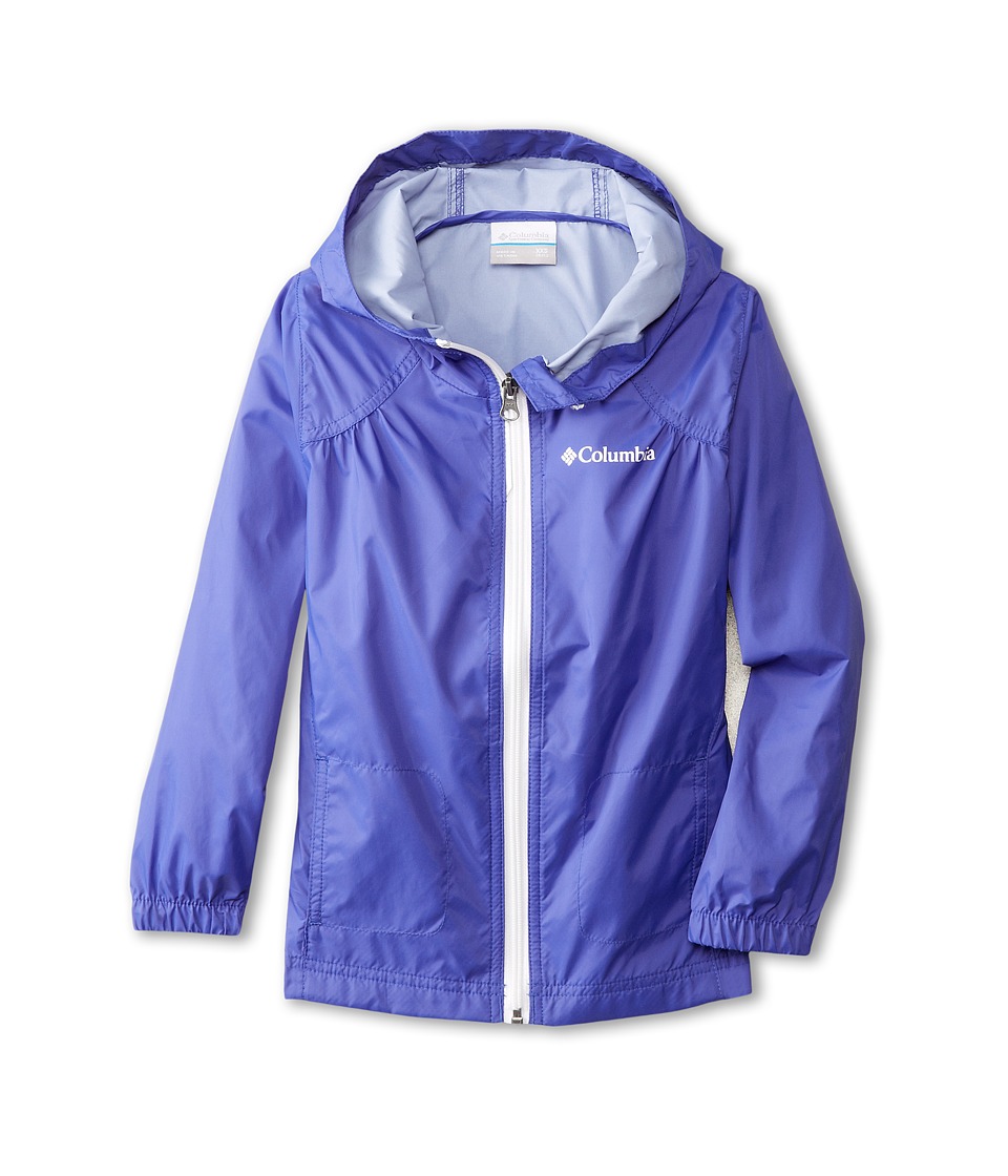 Columbia Kids Switchbacktm Rain Jacket (Little Kids/Big Kids) (Light Grape/White) Girl