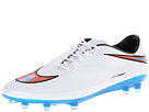 Nike Hypervenom Phatal FG (White/Total Crimson/Blue Lagoon)