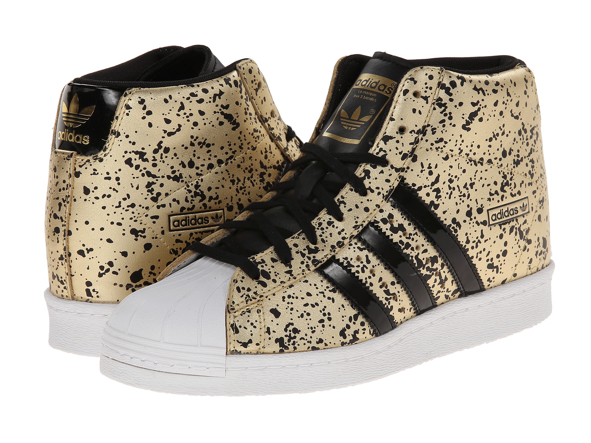 adidas Superstar Lace Up Floral Trainers for Women