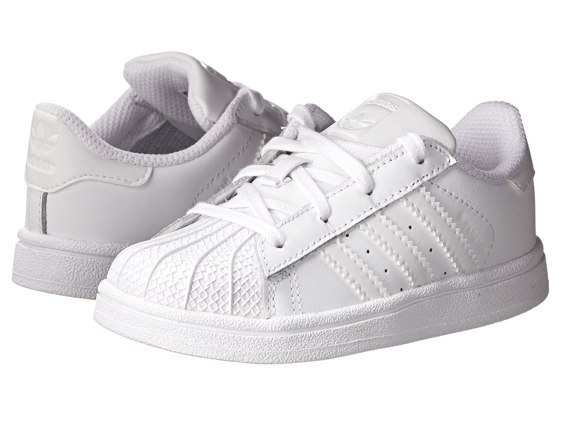 all white adidas kids