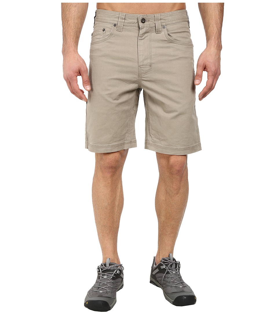 Prana Bronson Short (Dark Khaki) Men