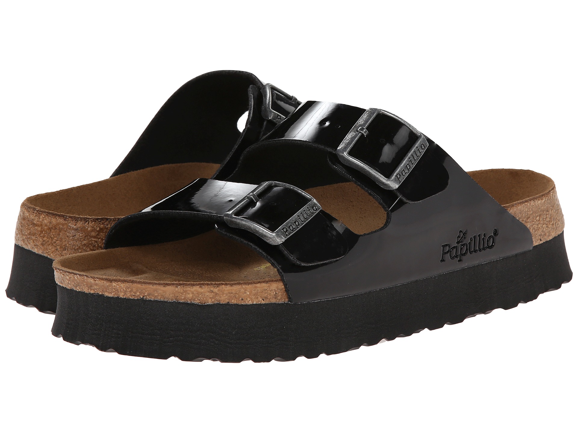 Birkenstock Arizona Platform by Papillio - Zappos Free Shipping ...