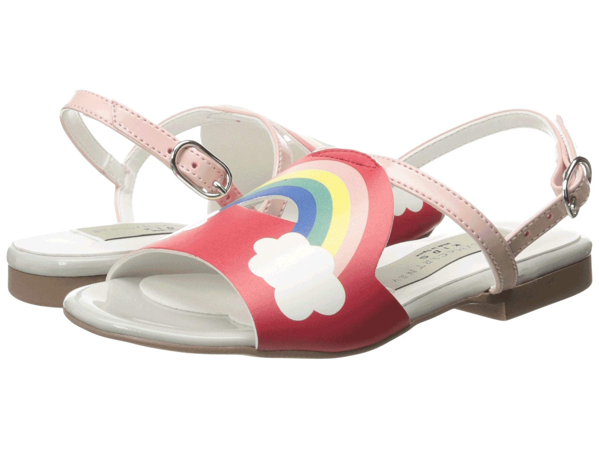 McCartney Kids Penny Rainbow Sandal (ToddlerLittle Kid) - Zappos ...