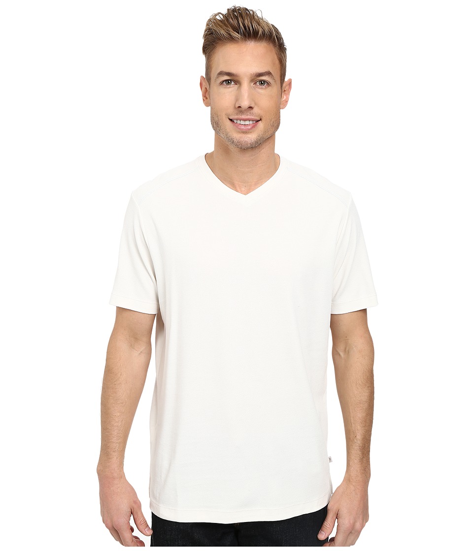 Tommy Bahama New Pebble Shore V-Neck (White) Men