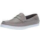 Cole Haan Pinch Weekender (Grey Leather/White)