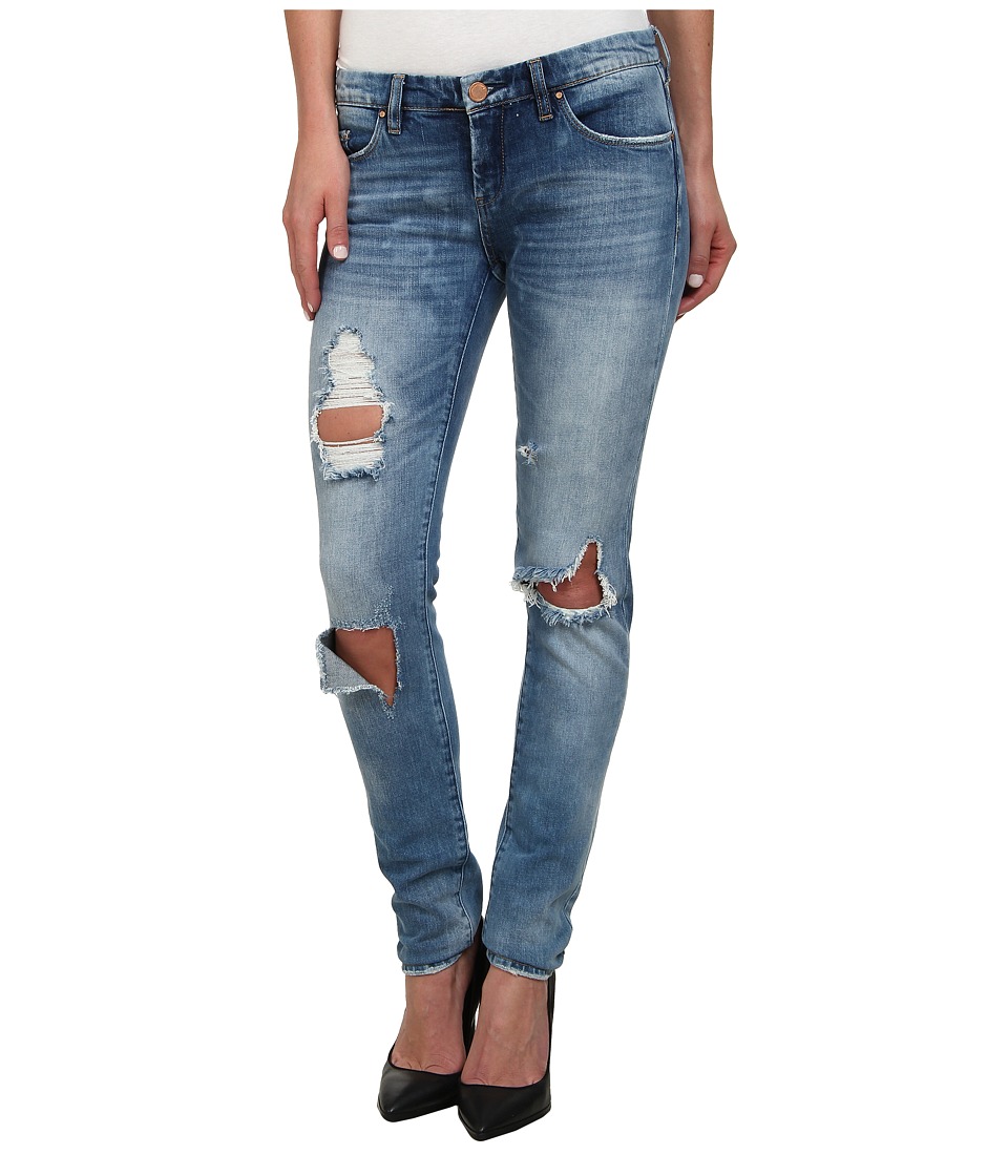 Blank NYC Denim Distressed Skinny in Good Vibes (Good Vibes) Women