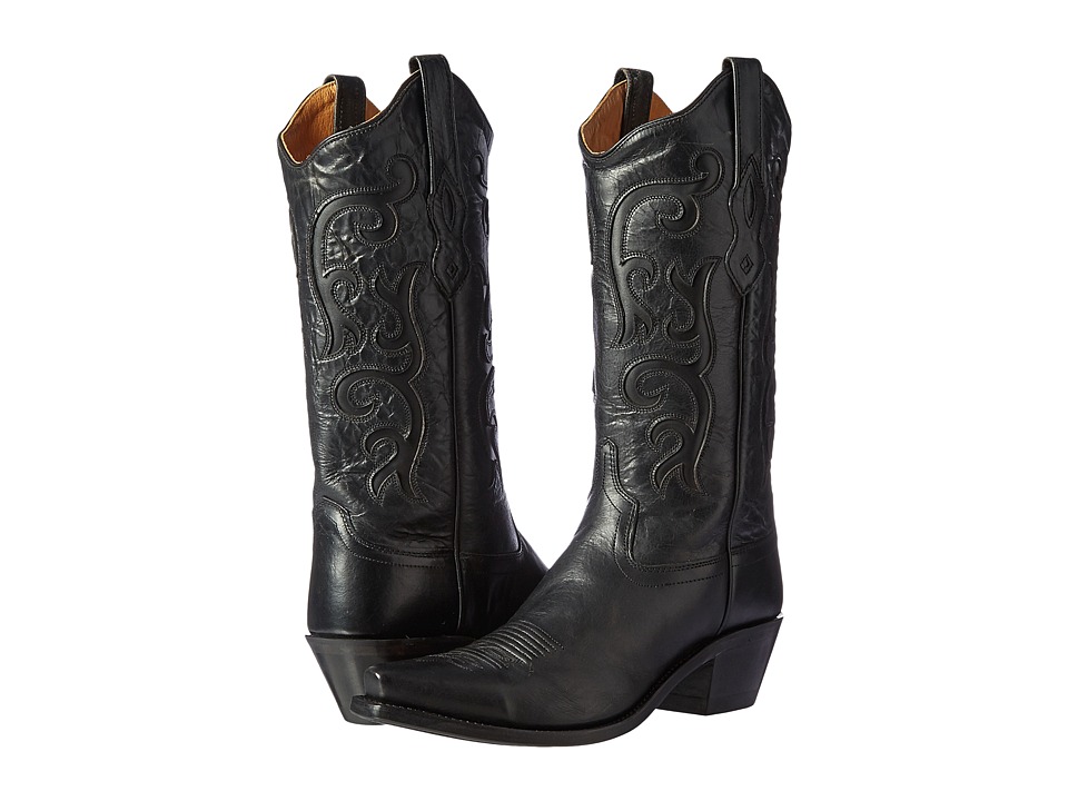 Old West Boots - LF1579 (Black) Cowboy Boots