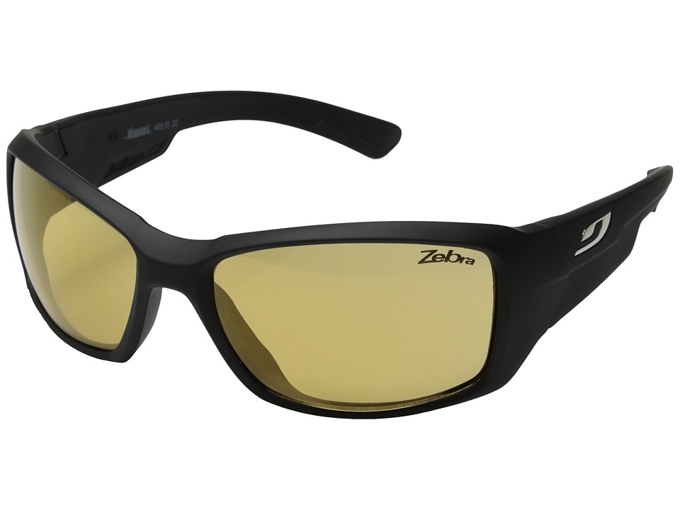 Julbo Eyewear Whoops Sunglasses (Matte Black + Wallpaper with Zebra Lenses) Sport Sunglasses