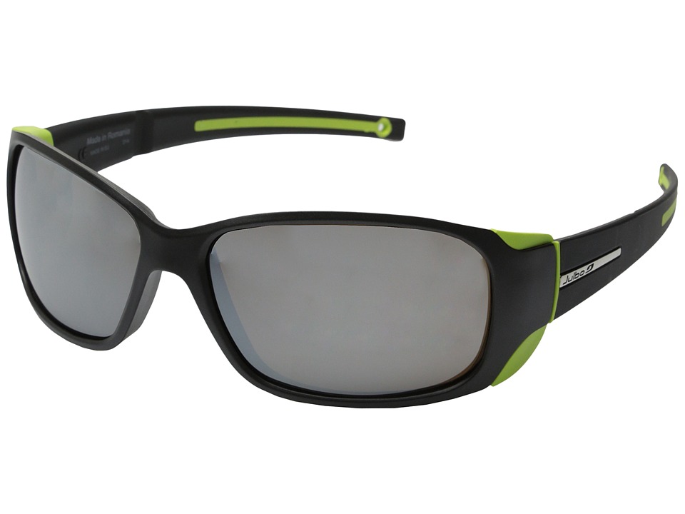 Julbo Eyewear Montebianco Sunglasses (Matt Black/Lime with Spectron 4 Lenses) Sport Sunglasses