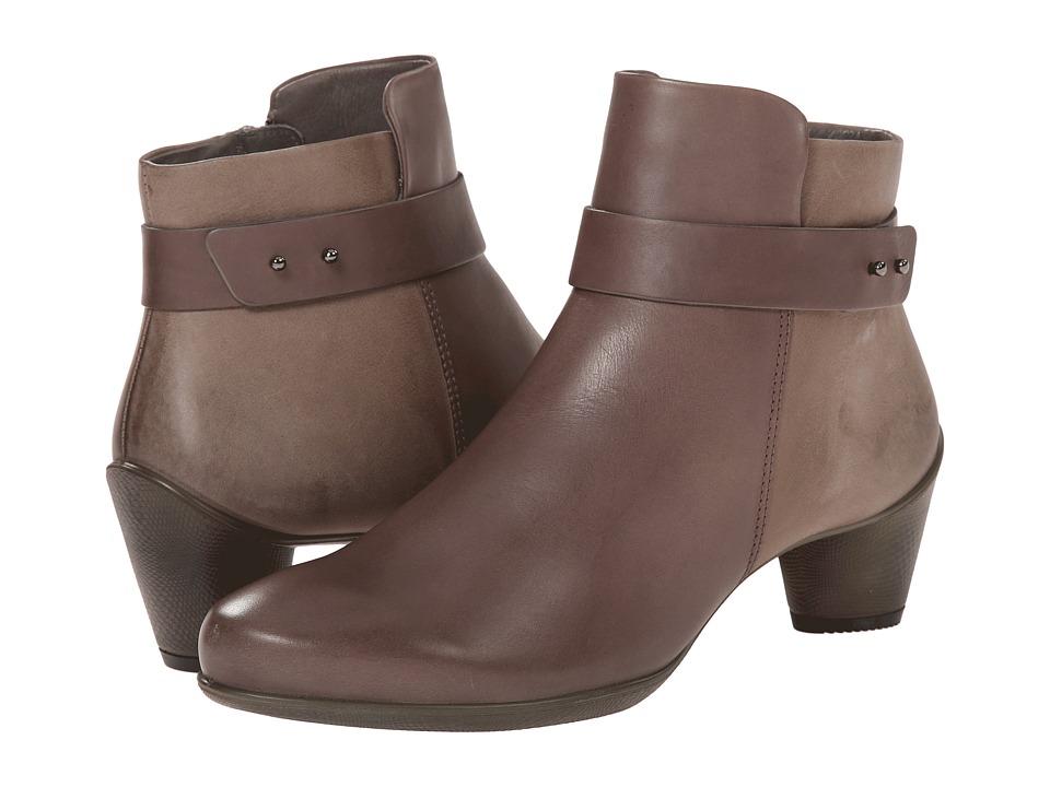 ECCO - Sculptured 45 Ankle Boot (Dark Clay/Dark Clay) Women