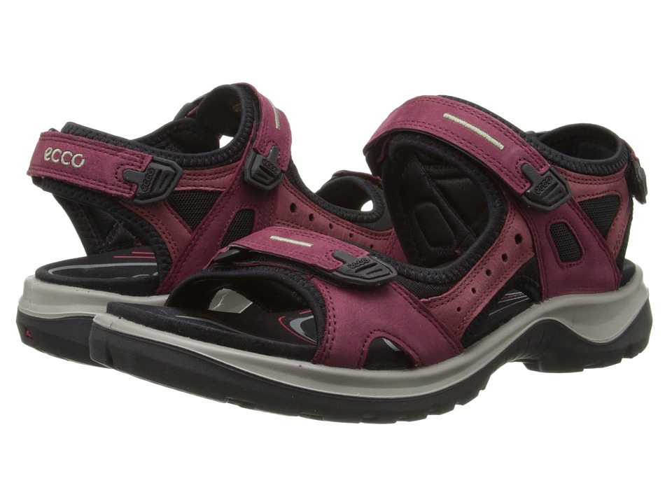 ECCO Sport Yucatan Sandal (Morillo/Port/Black) Sandals