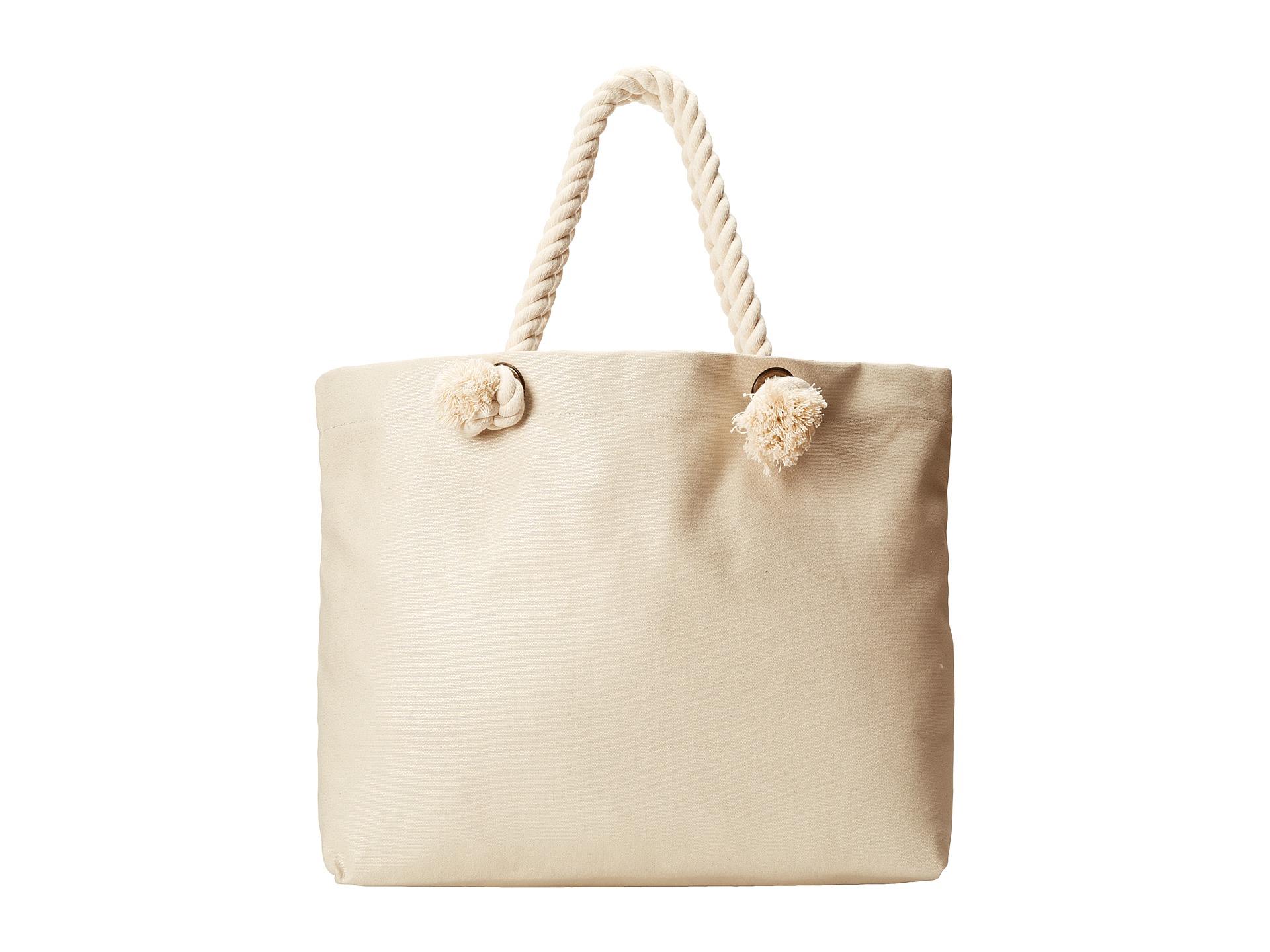 Hat Attack Perfect Canvas Beach Tote w/ Rope Handles - Zappos.com Free