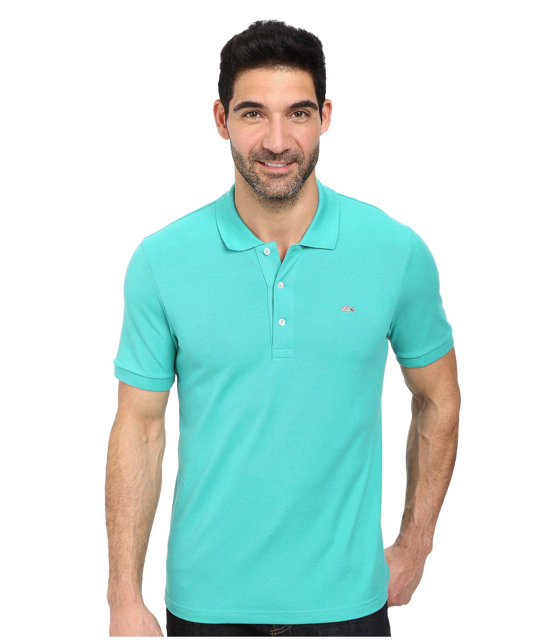 lacoste premium sleeve slim fit stretch pique polo shirt naval blue zappos free lacoste premium sleeve slim fit stretch pique polo shirt naval blue zappos free
