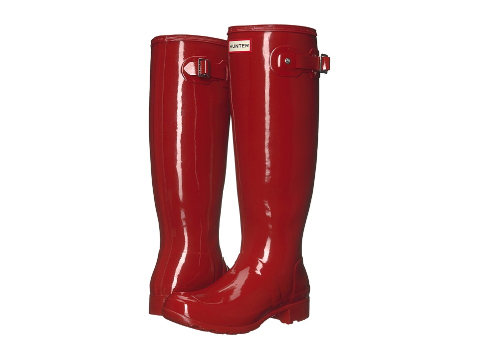 Hunter Original Tour Gloss (Military Red) Women