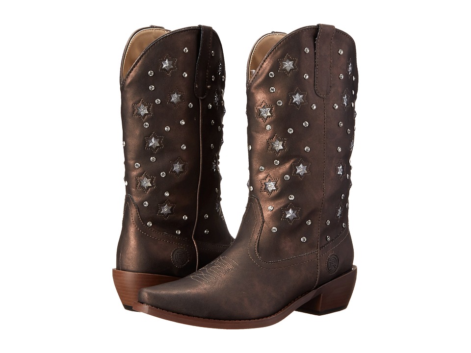 Roper - Starlights (Brown) Cowboy Boots