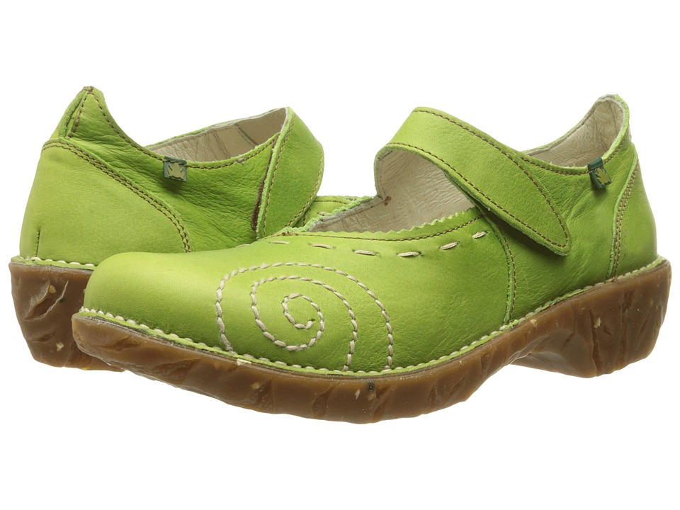 El Naturalista Yggdrasil N095 (Green 2) Maryjane Shoes
