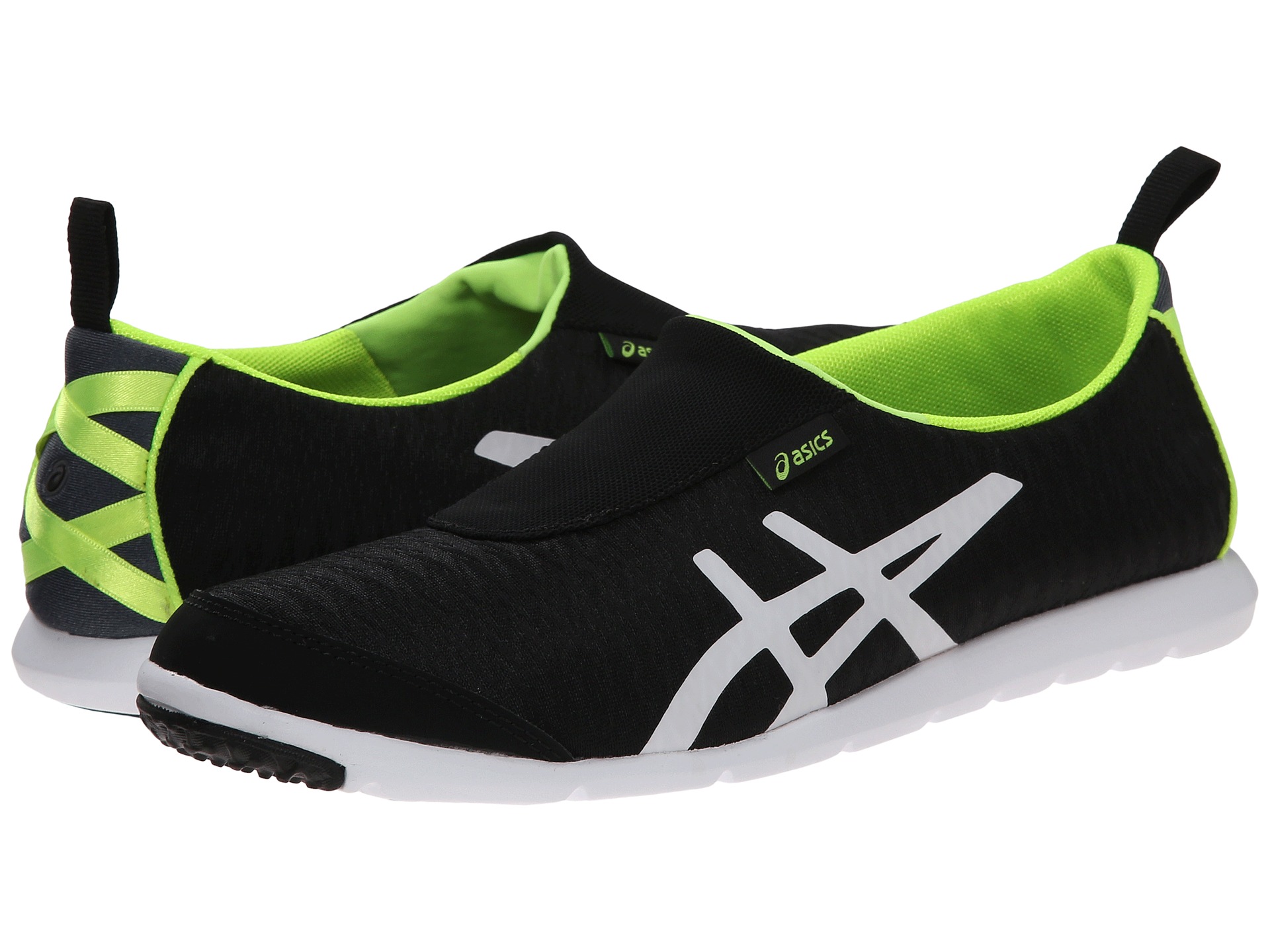 asics laceless shoes