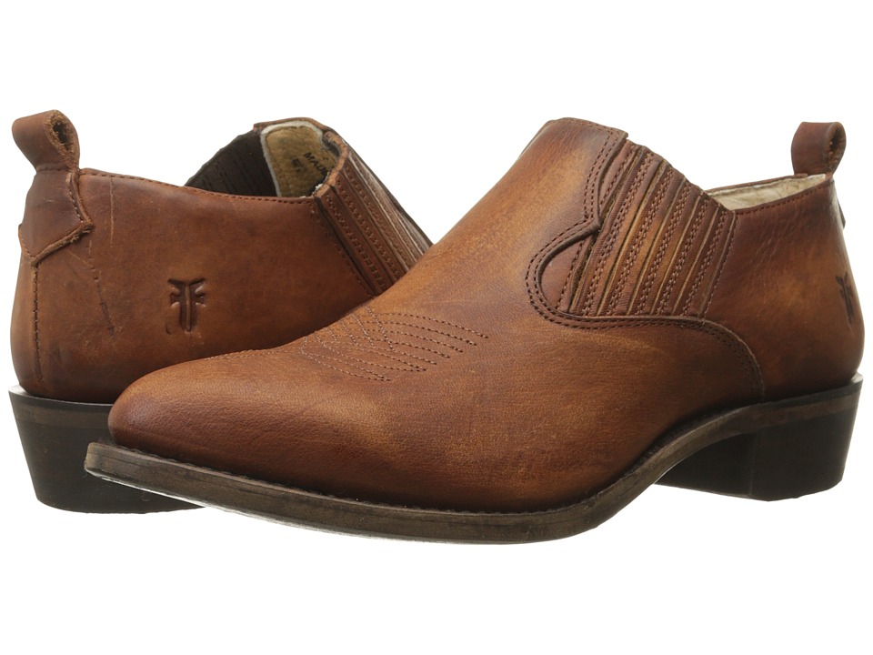 Frye Billy Shootie (Cognac Washed Oiled Vintage) Women