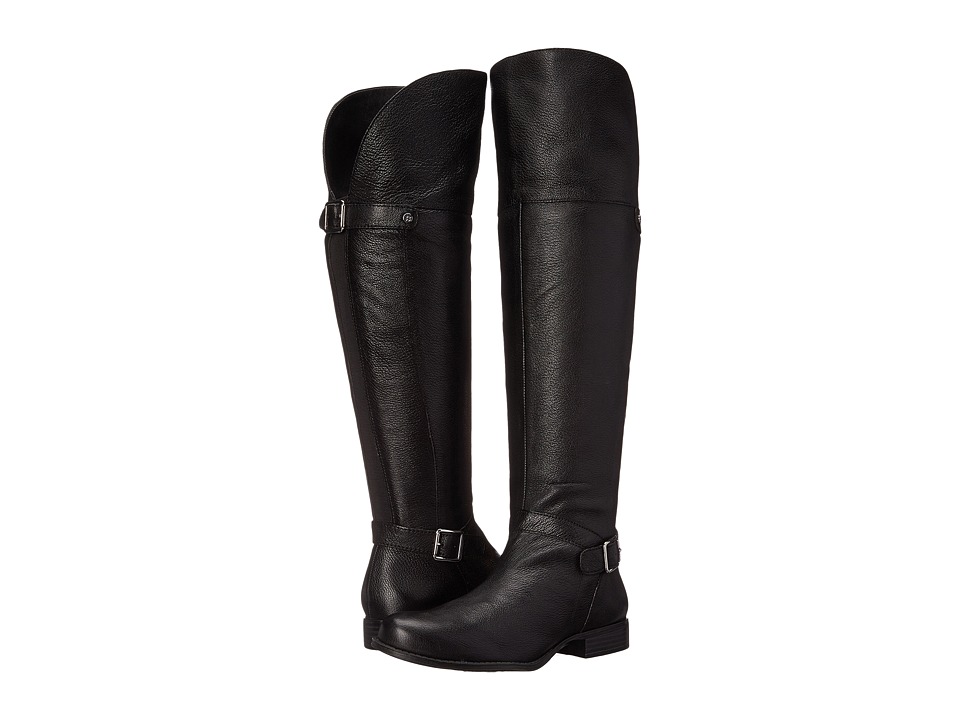 Naturalizer - July (Black Leather) Women's  Boots