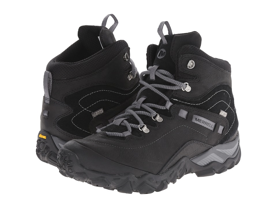 Merrell - Chameleon Shift Traveler Mid Waterproof (Black) Women