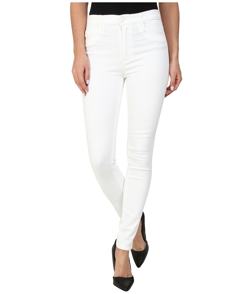 Hudson Barbara High Waist Skinny in White (White) Women