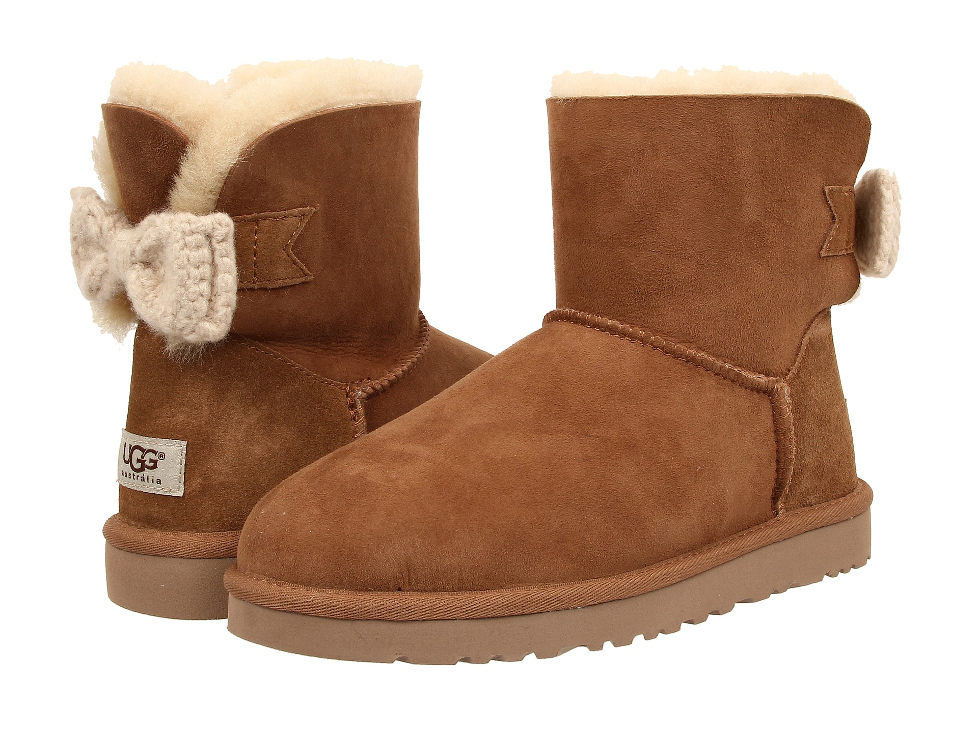 ugg mini bailey knit bow