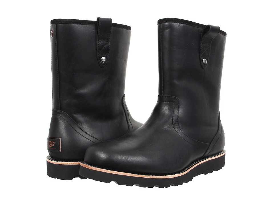 UGG - Stoneman TL (Black Leather) Men