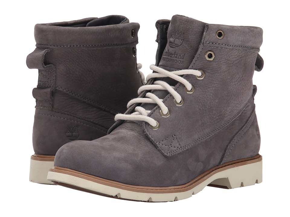Timberland - Bramhall 6 Lace-Up Waterproof Boot (Dark Grey Buttersoft) Women