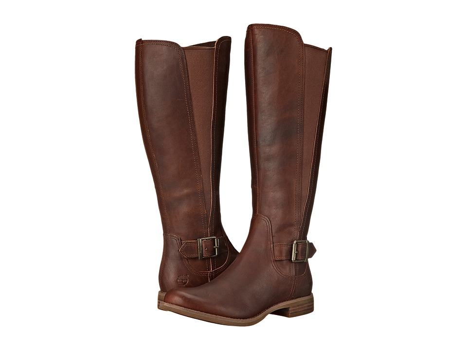 Timberland - Savin Hill All Fit Tall Boot (Wheat Forty Leather) Women
