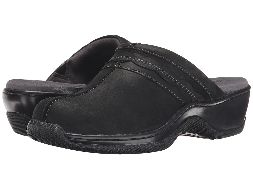 SoftWalk Abby (Black Oily Leather) Women
