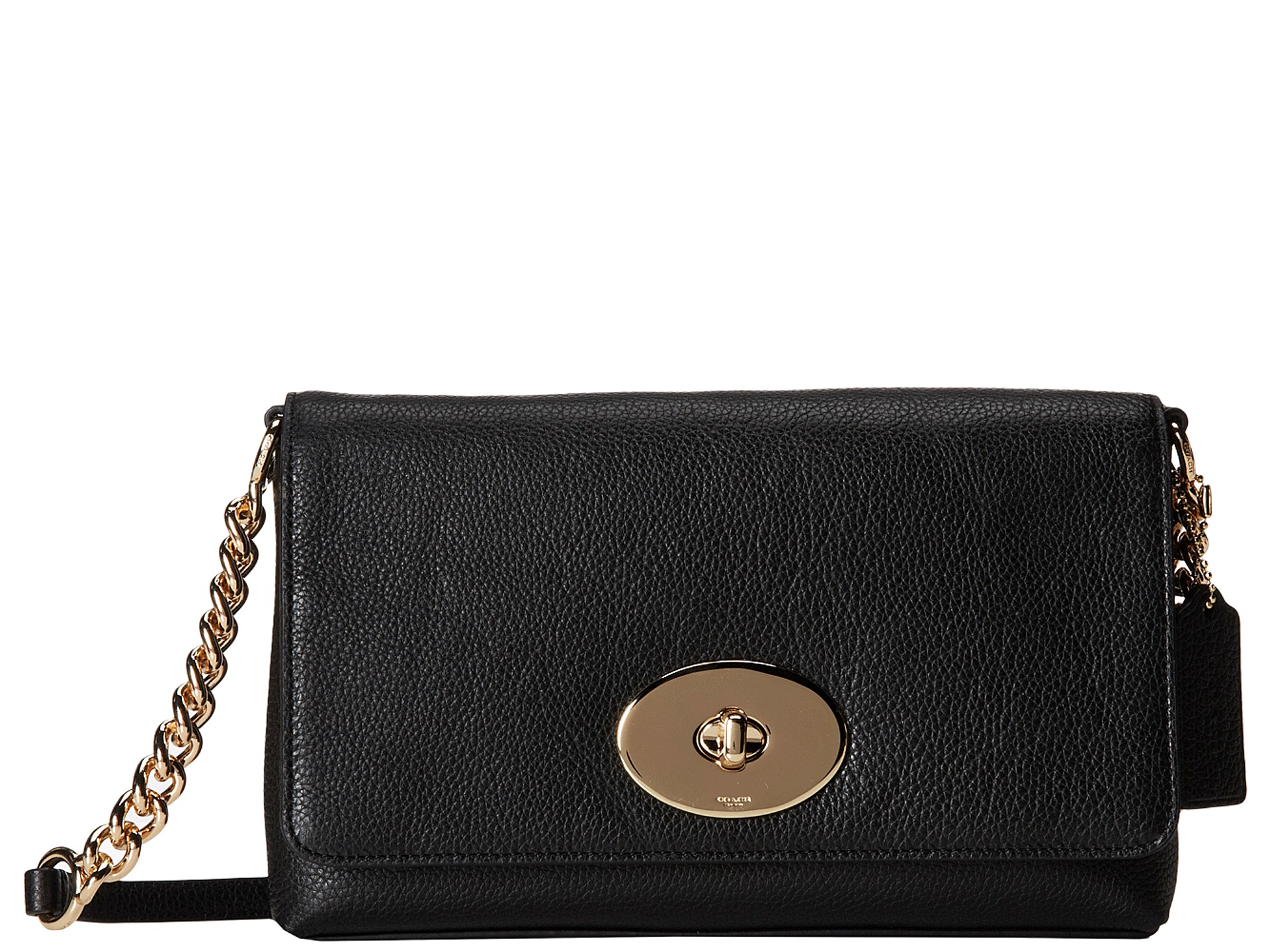 coach polished pebble leather crosstown crossbody coach polished pebble leather crosstown crossbody
