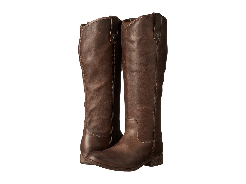 Frye Melissa Button Boots Extended (Slate Extended Calf) Western Boots