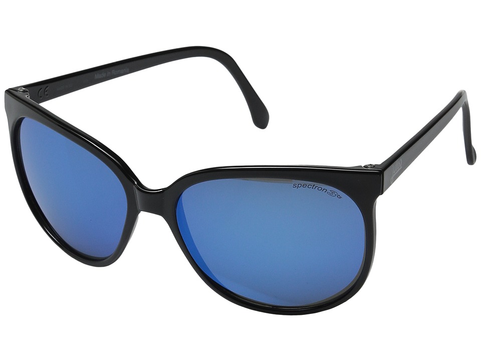 Julbo Eyewear Megeve Vintage Sunglasses Shiny Black Sport Sunglasses
