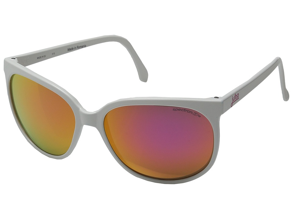Julbo Eyewear Megeve Vintage Sunglasses Shiny White Sport Sunglasses