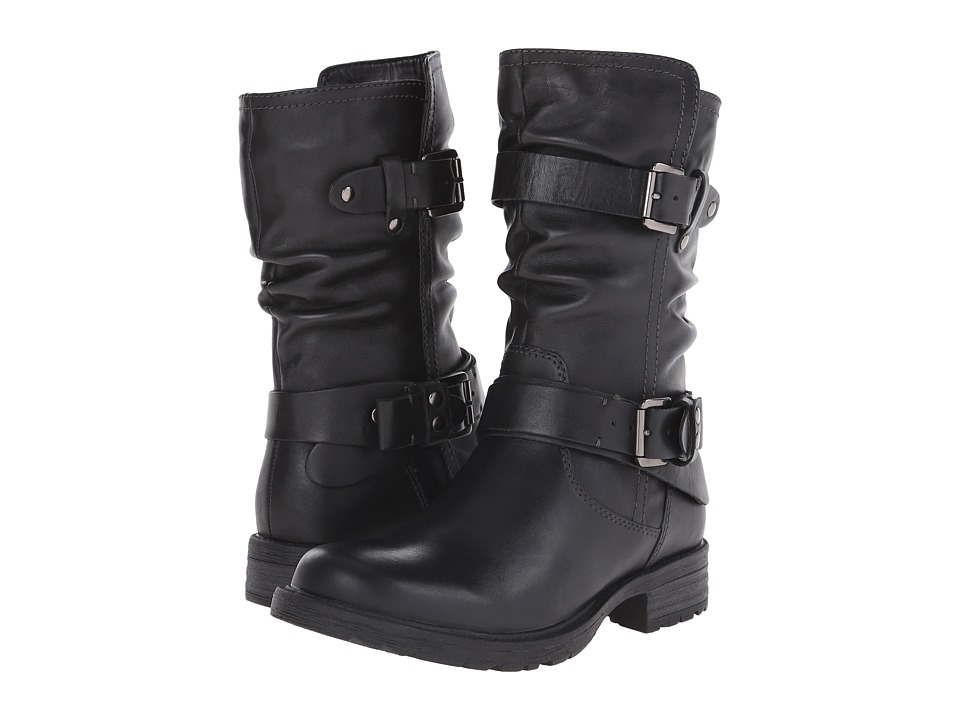 Earth Everwood (Black Calf Leather) Women