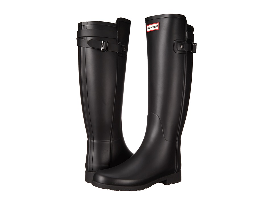 Hunter W Original Tall BT Refin (Black) Women