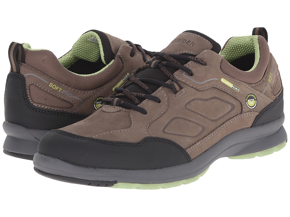 Allrounder by Mephisto Dascha Tex (Black Rubber N/Fog G Nubuck) Women
