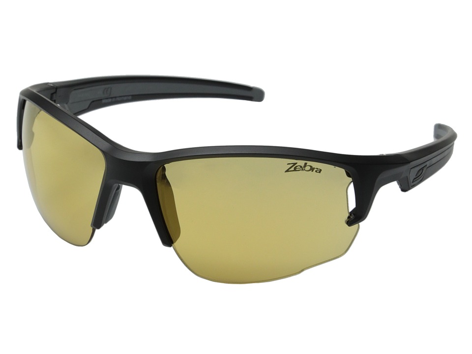 Julbo Eyewear Ventrui Performance Sunglasses Matte Black/Grey Sport Sunglasses