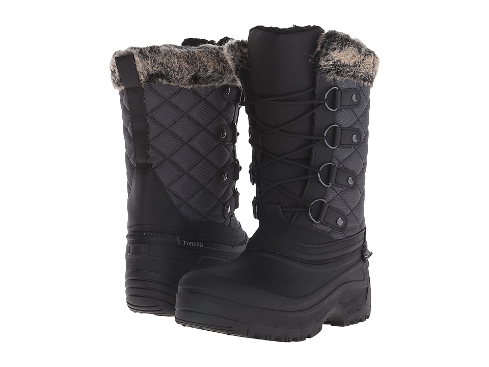 Tundra Boots Augusta (Black/Grey) Women
