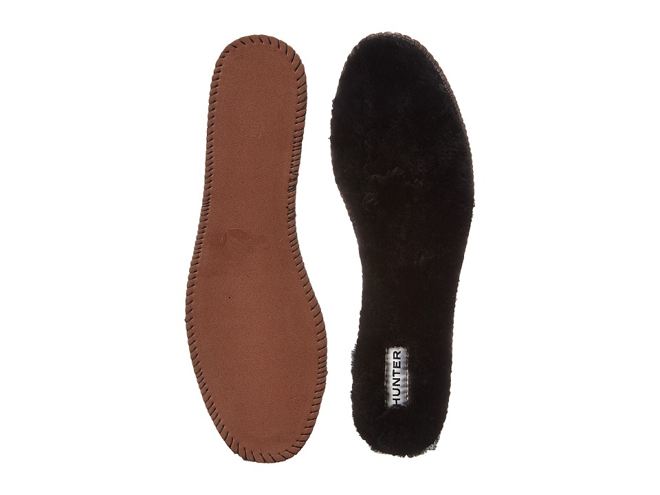 Hunter - Luxury Shearling Insoles (Black) Women