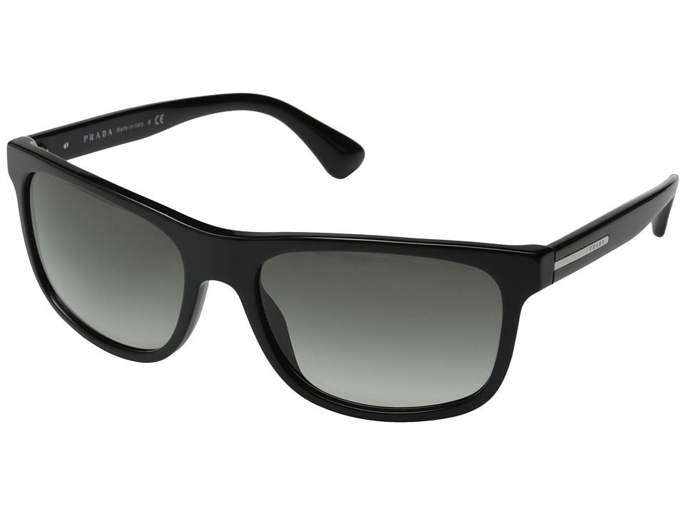 Prada PR 15RS Black/Grey Gradient Fashion Sunglasses
