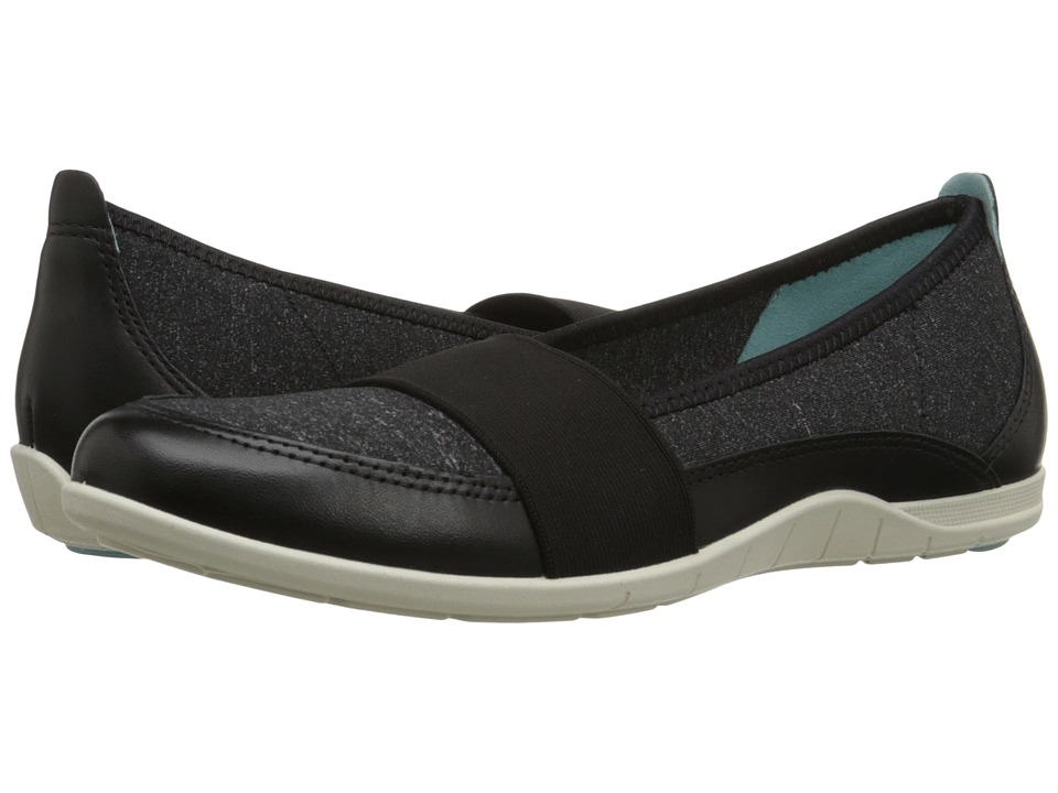 ECCO Bluma Band (Black/Black/White) Women