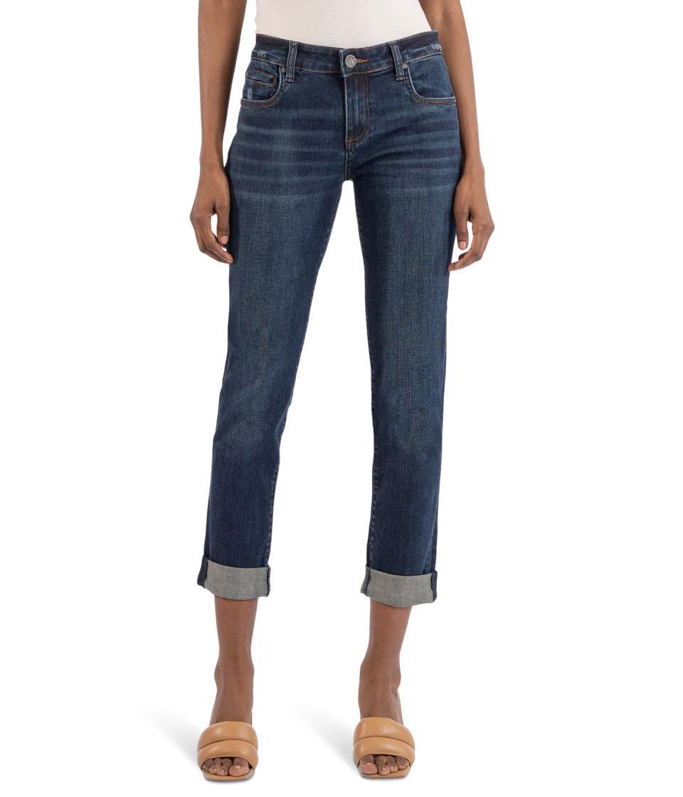 KUT from the Kloth Catherine Boyfriend Jeans in Easily (Easily) Women