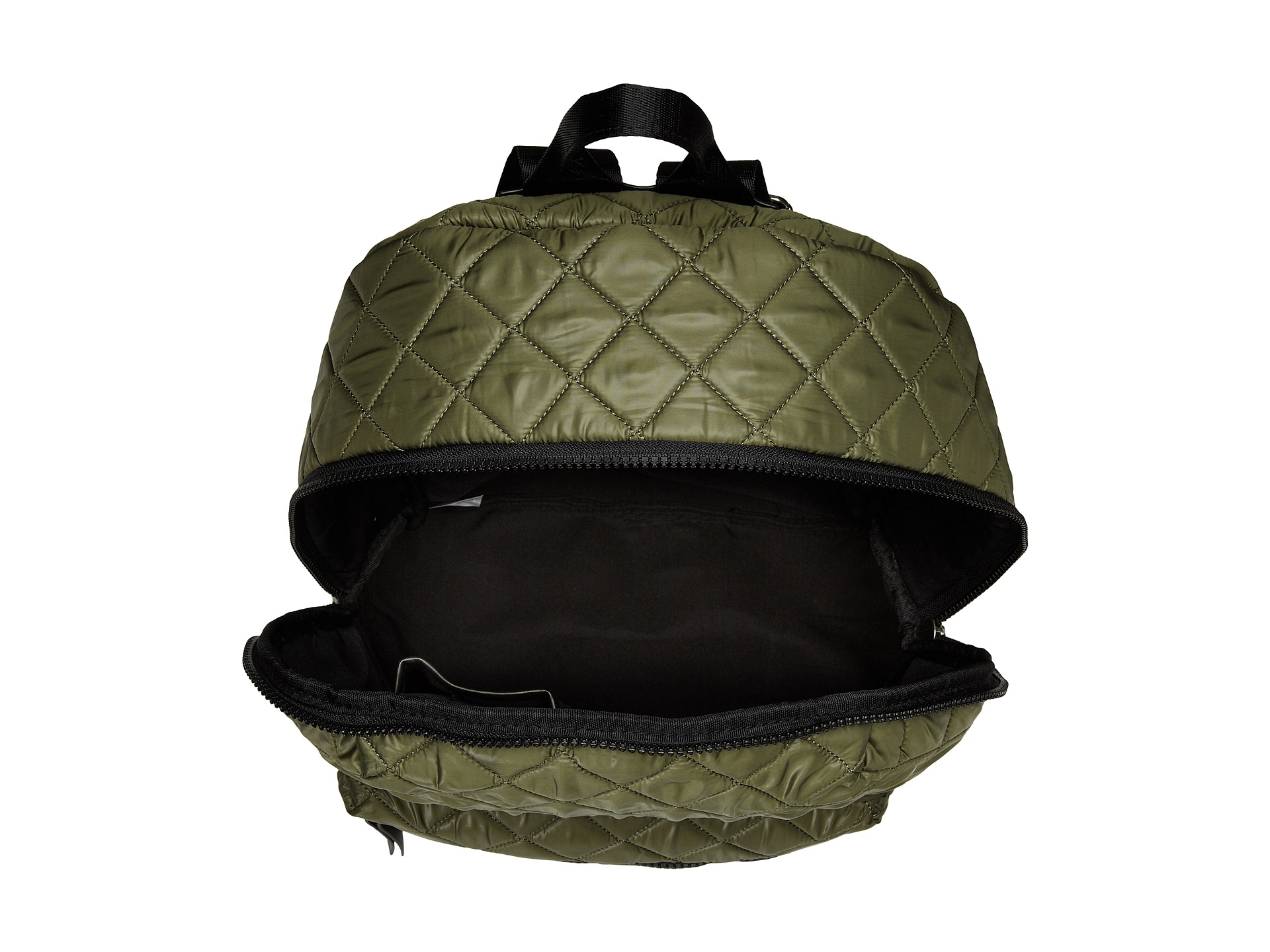 Steve Madden Benvoy Quilted Backpack Green - Zappos Free Shipping ...