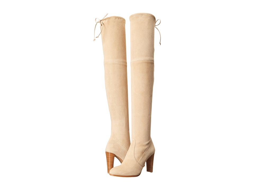 Stuart Weitzman - Highland (Buff Suede) Women