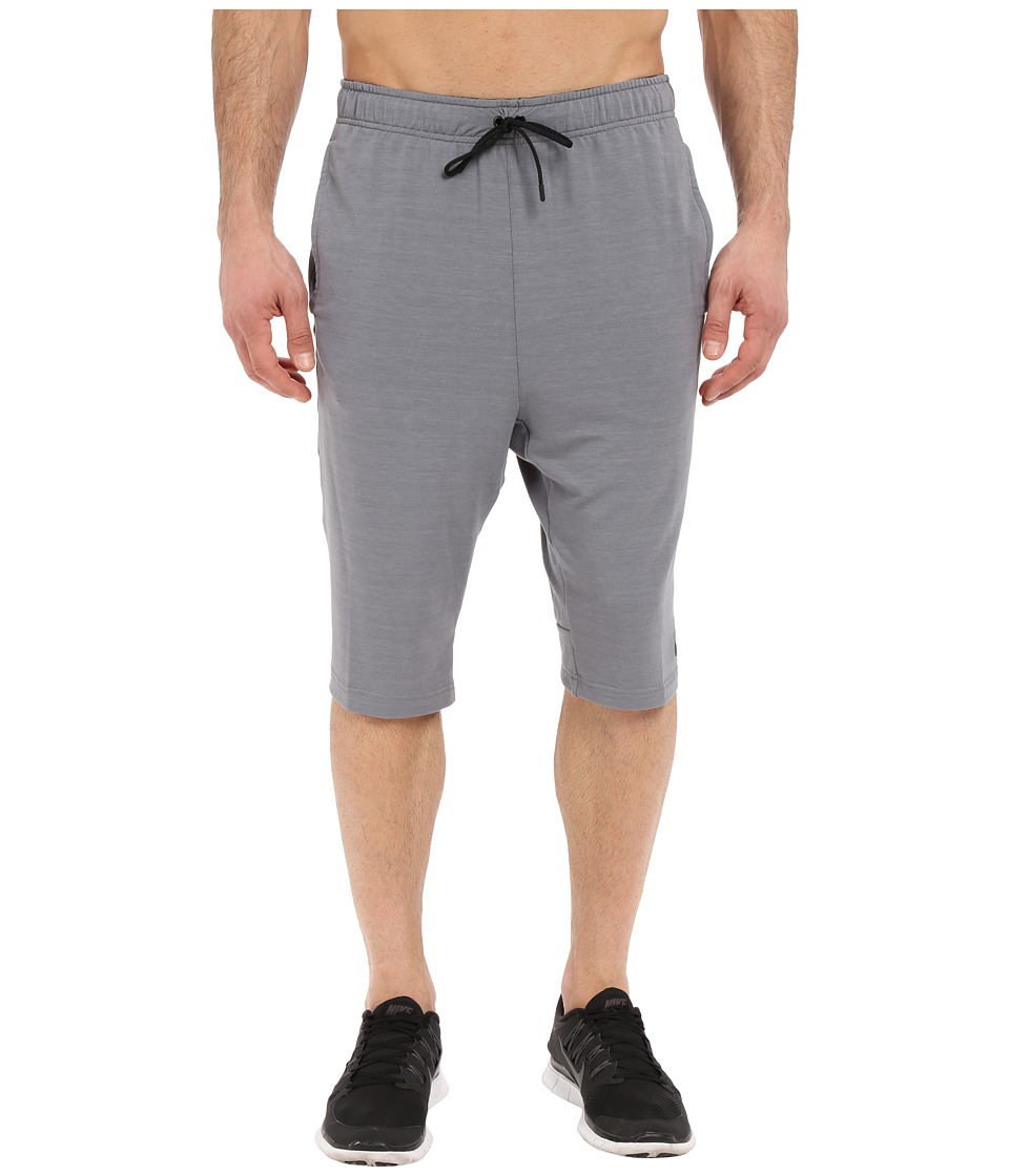 Nike Dri-FIT Fleece Training Short (Cool Grey/Black) Men