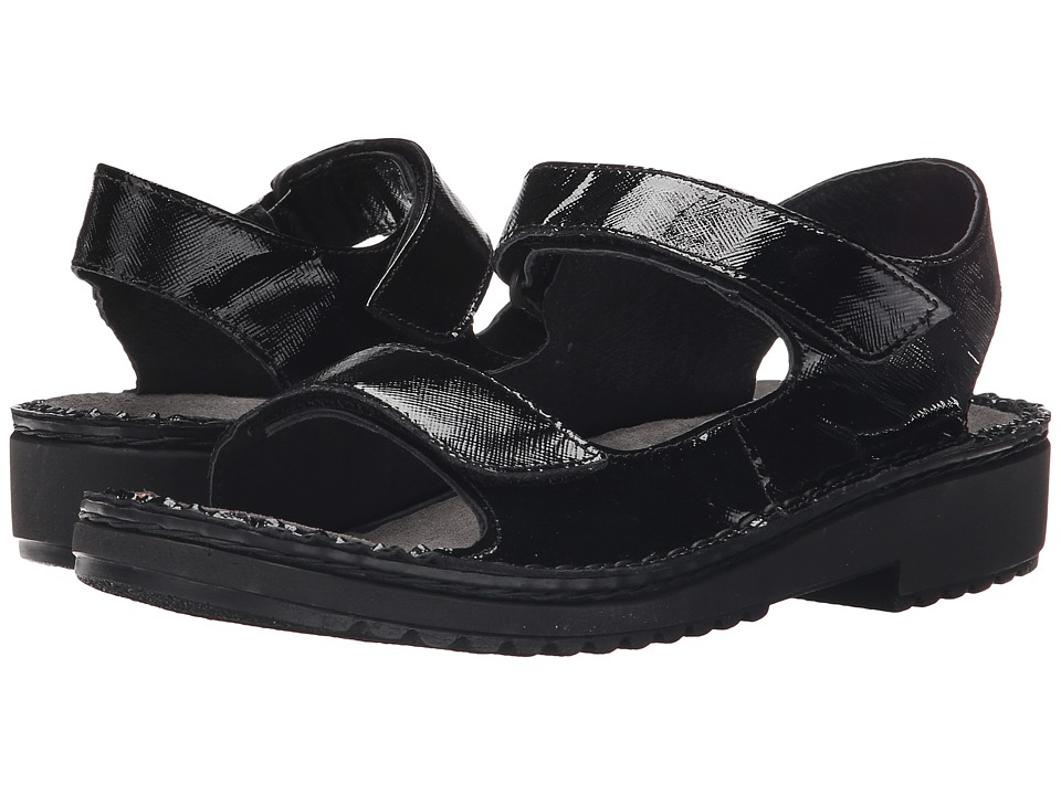 Naot Footwear Karenna (Black Luster Leather) Sandals